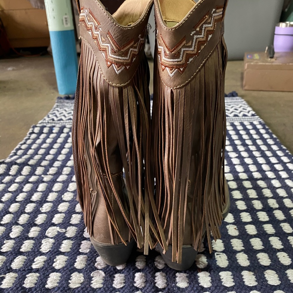 Fringe boots (Roper) 6.5 - Picture 3 of 7